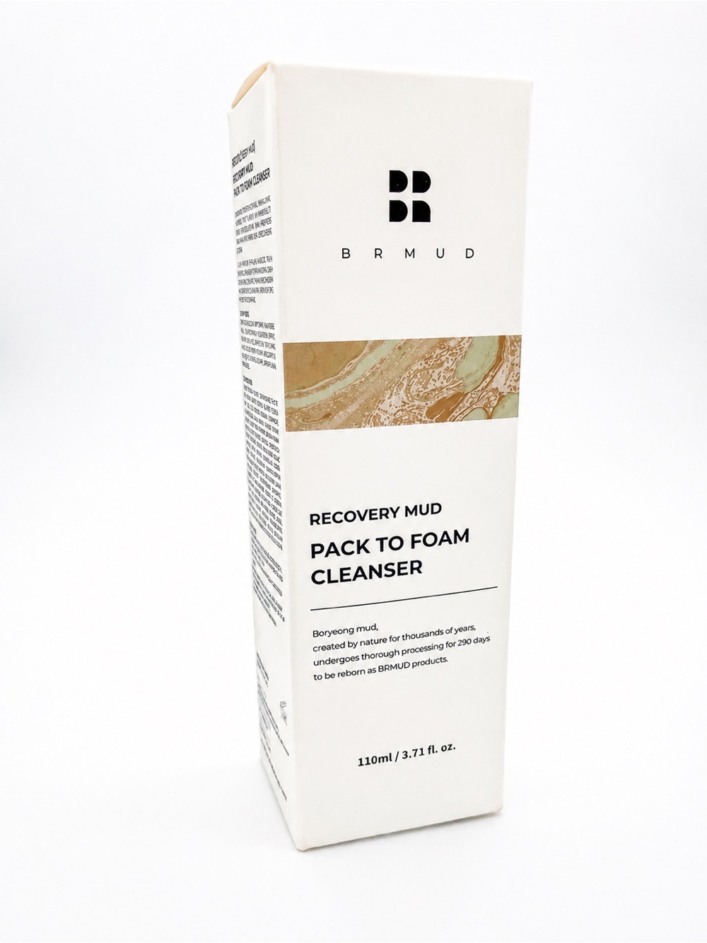 BRMUD Recovery Mud Pack to Foam Cleanser 110ml NEW K-Beauty